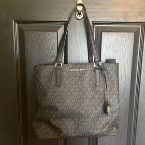 Michael Kors Medium Black Logo Tote